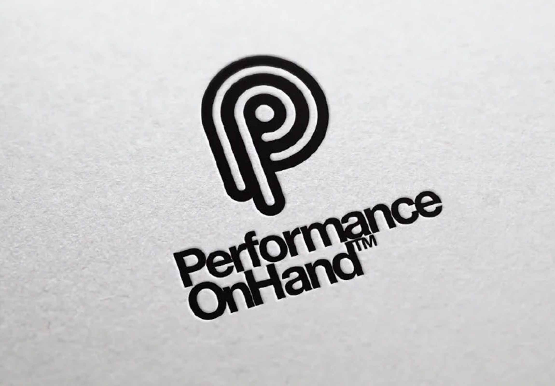Performanceonhand – logo – BEVIN CREATIV