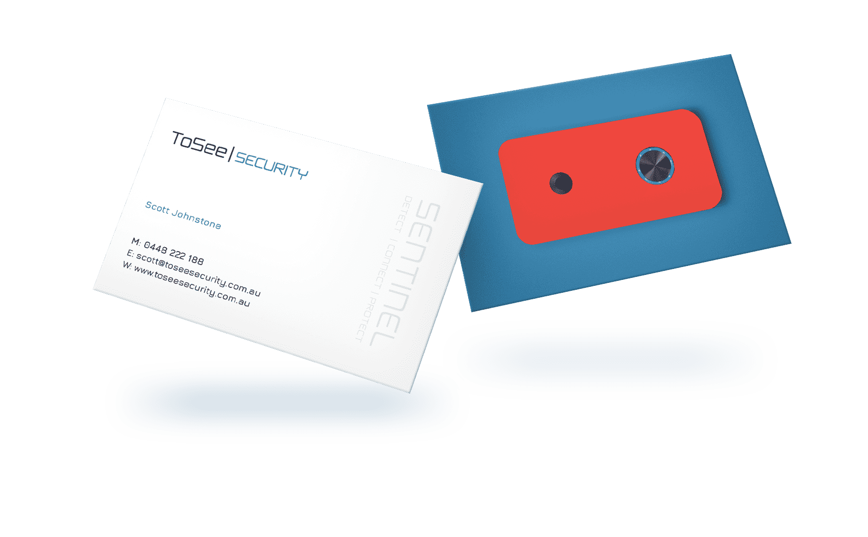 TOSEESECURITY – BUSINESS CARD MOCKUP